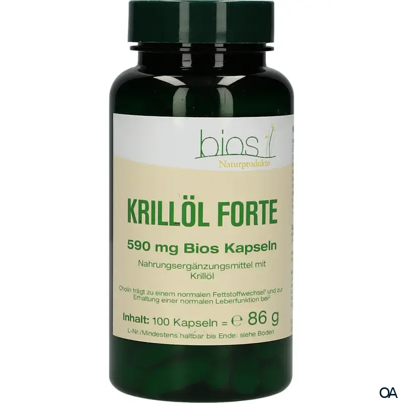 Bios Krillöl forte 590 mg Kapseln