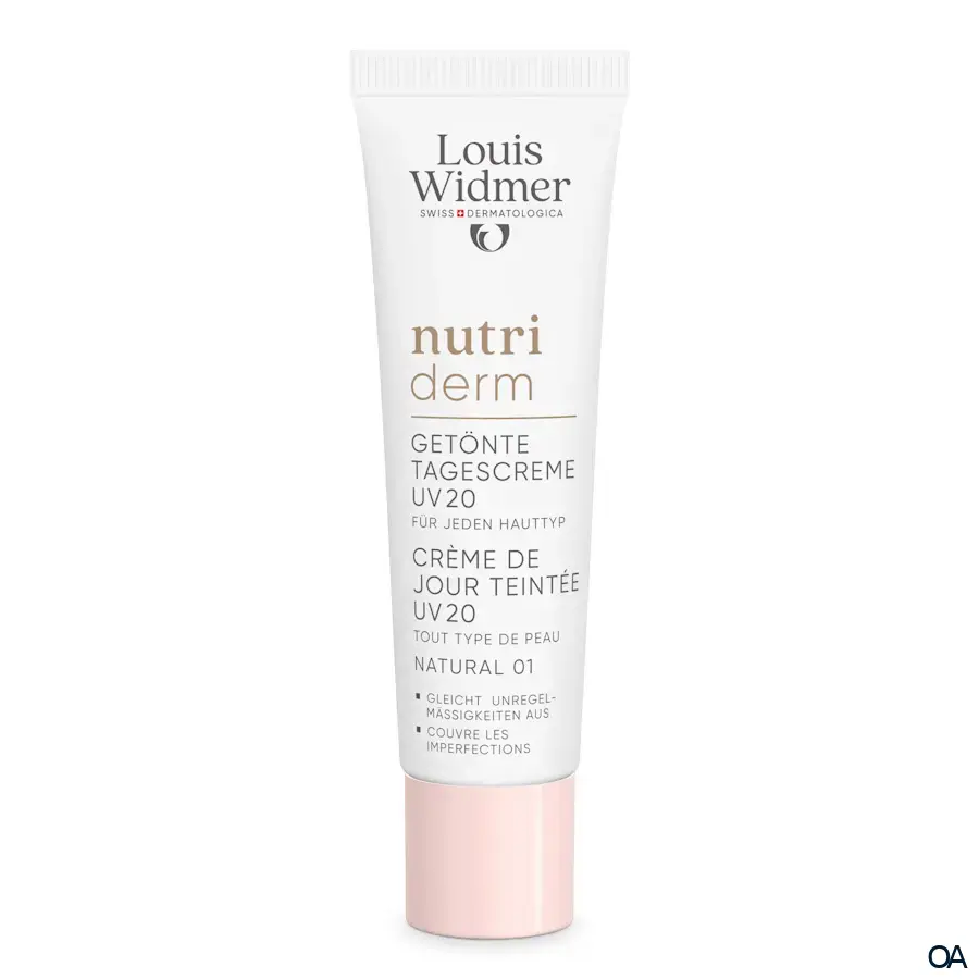 Louis Widmer nutriderm Getönte Tagescreme UV 20 Natural 01 - ohne Parfum Louis Widmer nutriderm Getönte Tagescreme UV 20 Natural 01 - ohne Parfum