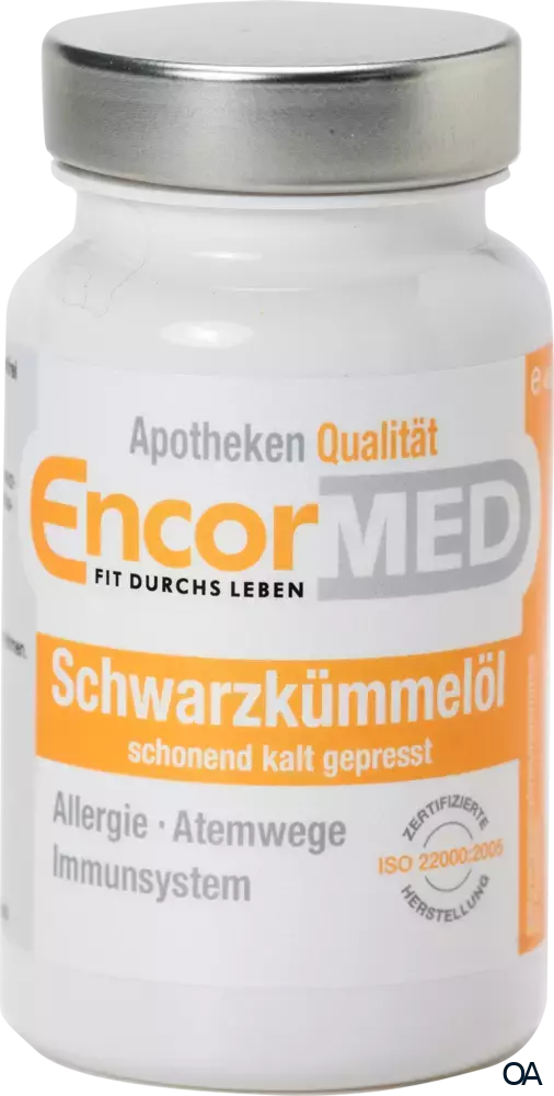 EncorMed Schwarzkümmelöl Kapseln EncorMed Schwarzkümmelöl Kapseln
