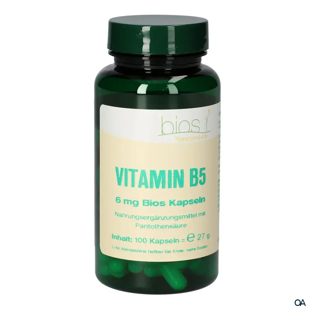 Bios Vitamin B5 6 mg Kapseln