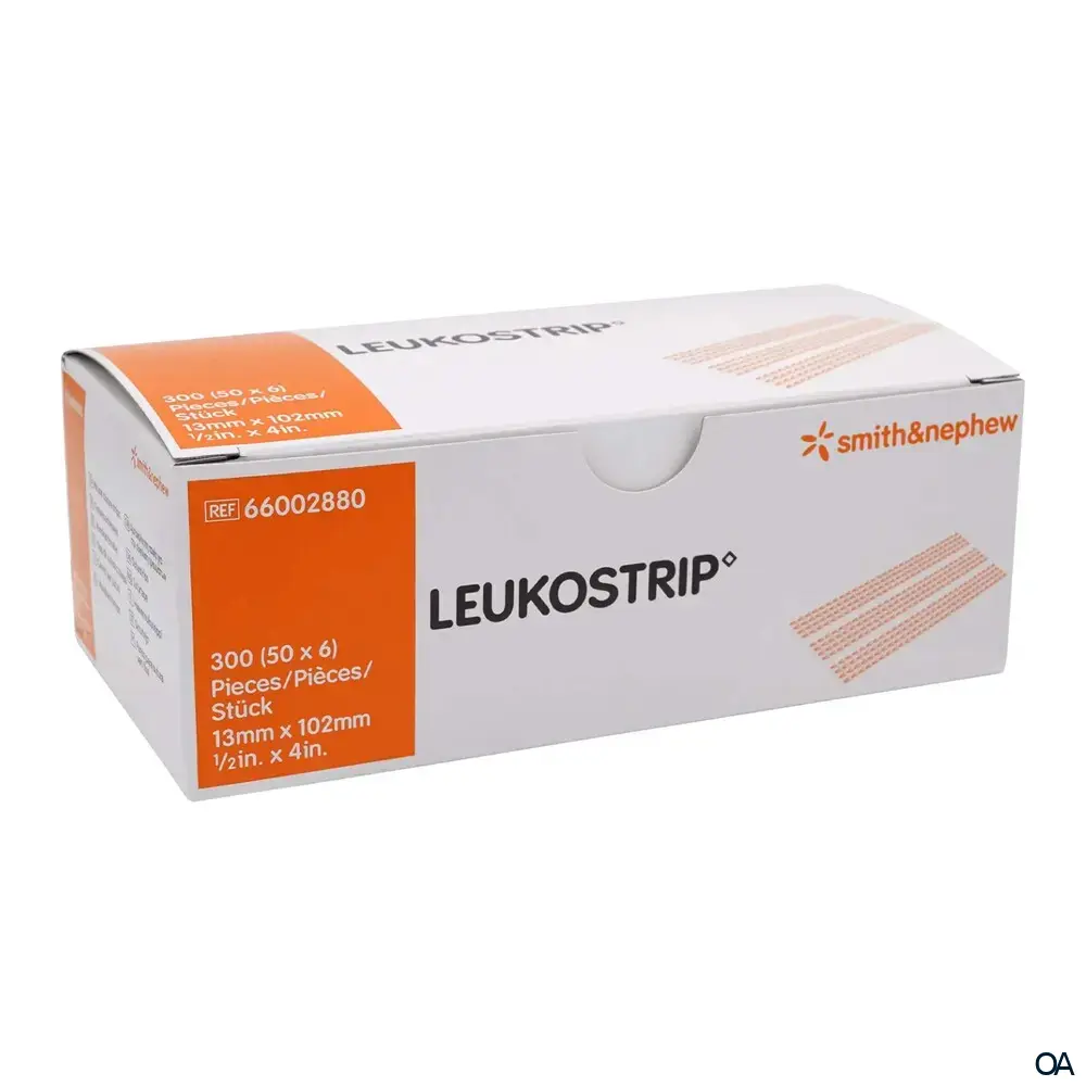 LEUKOSTRIP Wundnahtstreifen 13 x 102 mm, 50 x 6 Stück