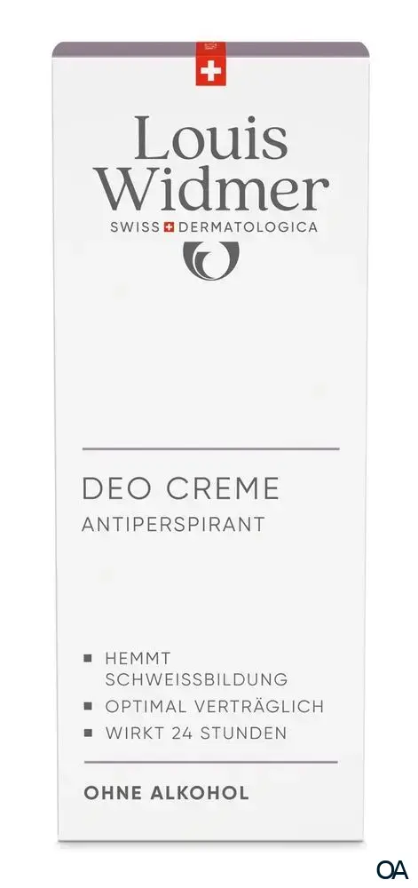 Louis Widmer Deo Creme Antiperspirant - leicht parfümiert Louis Widmer Deo Creme Antiperspirant - leicht parfümiert