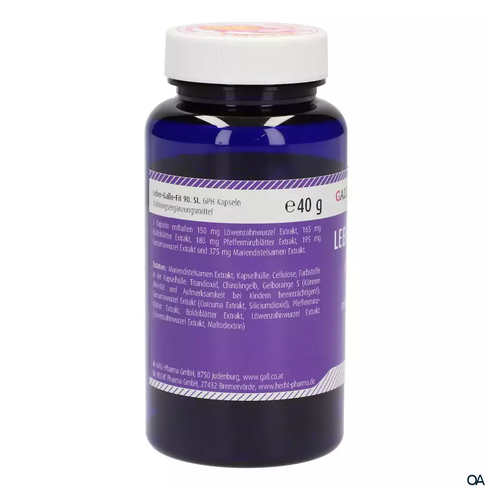 Gall Pharma Leber-Galle Fit Kapseln