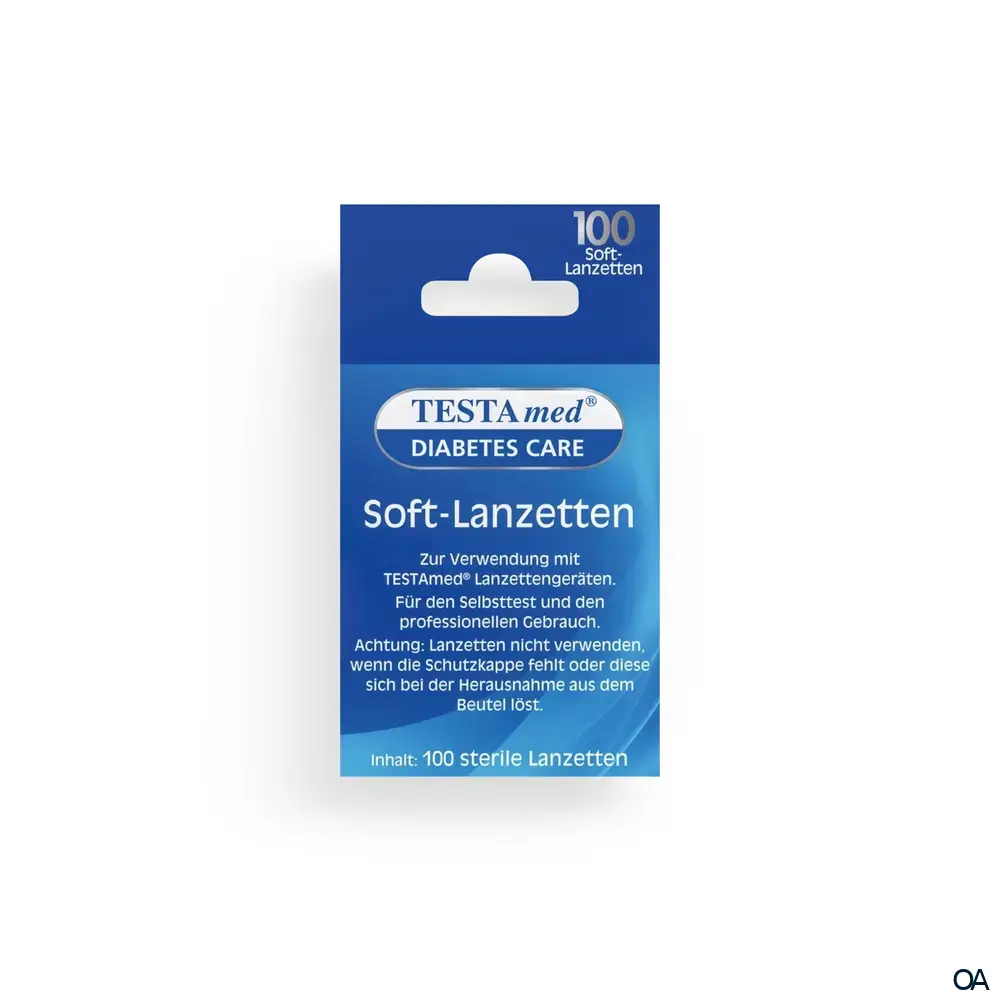 TESTAmed® DIABETES CARE GlucoCheck Advance Soft-Lanzetten