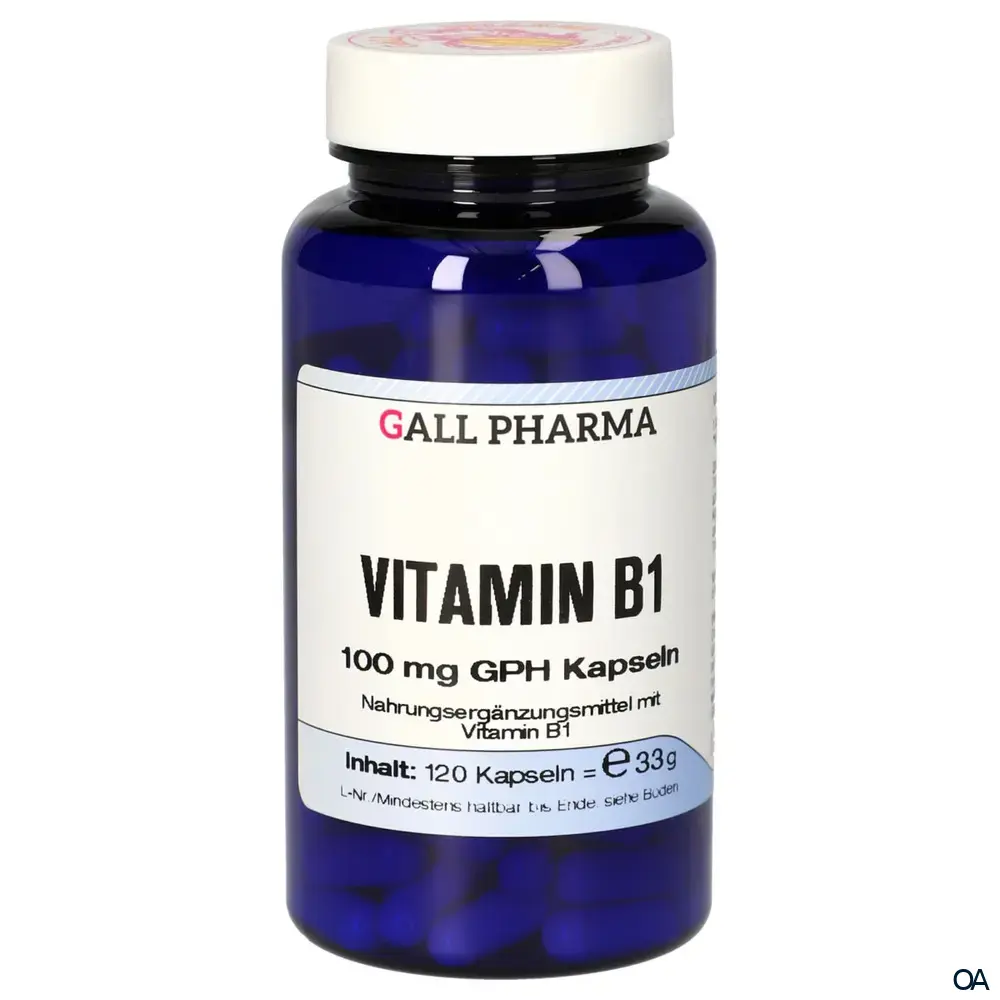 Gall Pharma Vitamin B1 100 mg Kapseln