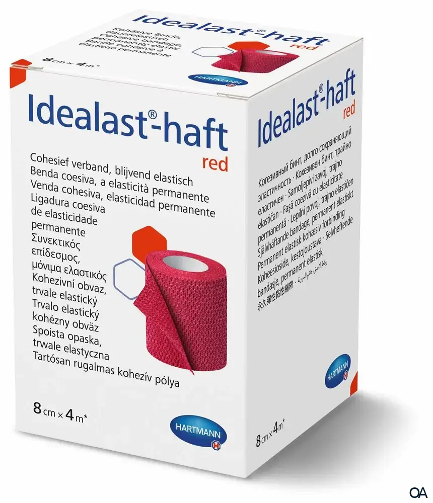 Idealast®-haft Color Idealbinde Rot 8 cm x 4 m Idealast®-haft Color Idealbinde Rot 8 cm x 4 m