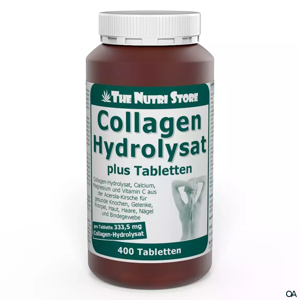 The Nutri Store Collagen Hydrolysat plus Tabletten