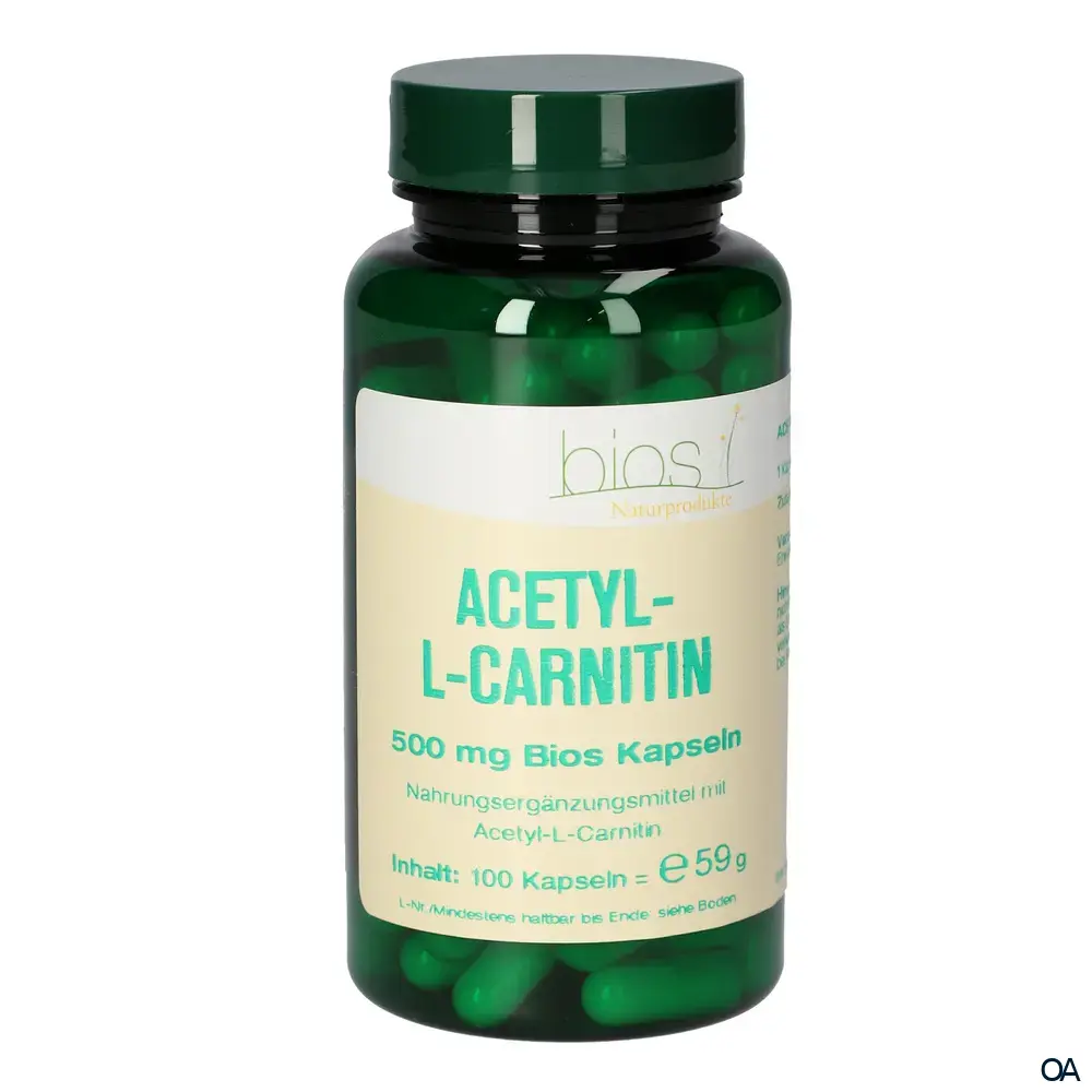 Bios Acetyl-L-Carnitin 500 mg Kapseln