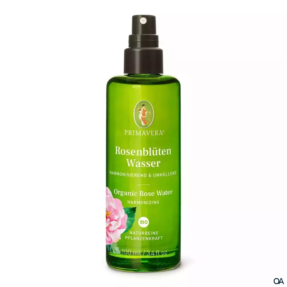 Primavera Rosenblütenwasser bio Spray Primavera Rosenblütenwasser bio Spray