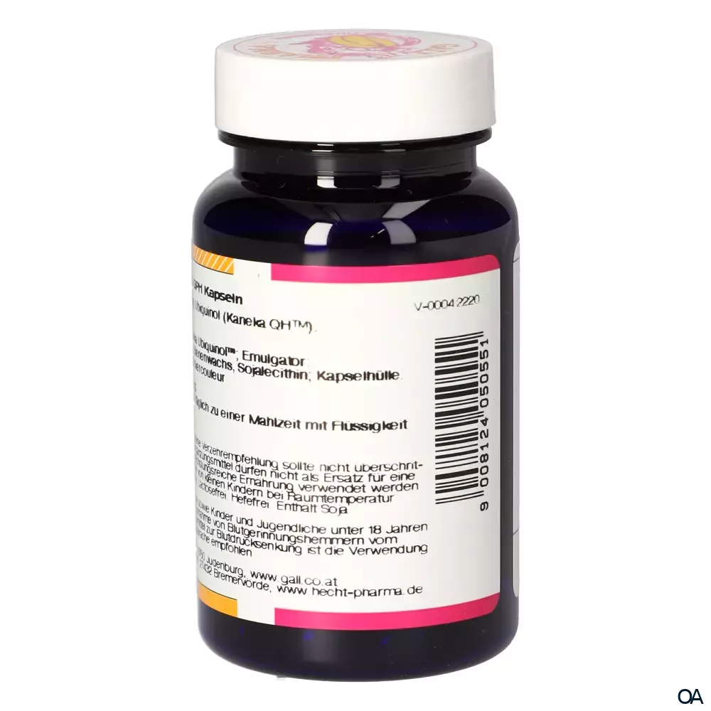 Gall Pharma Ubiquinol 50 mg Kapseln Gall Pharma Ubiquinol 50 mg Kapseln