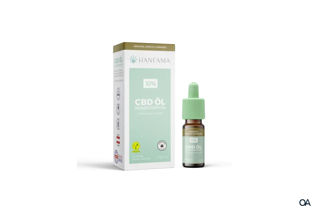 HANFAMA CBD Öl 10% Mundtropfen HANFAMA CBD Öl 10% Mundtropfen