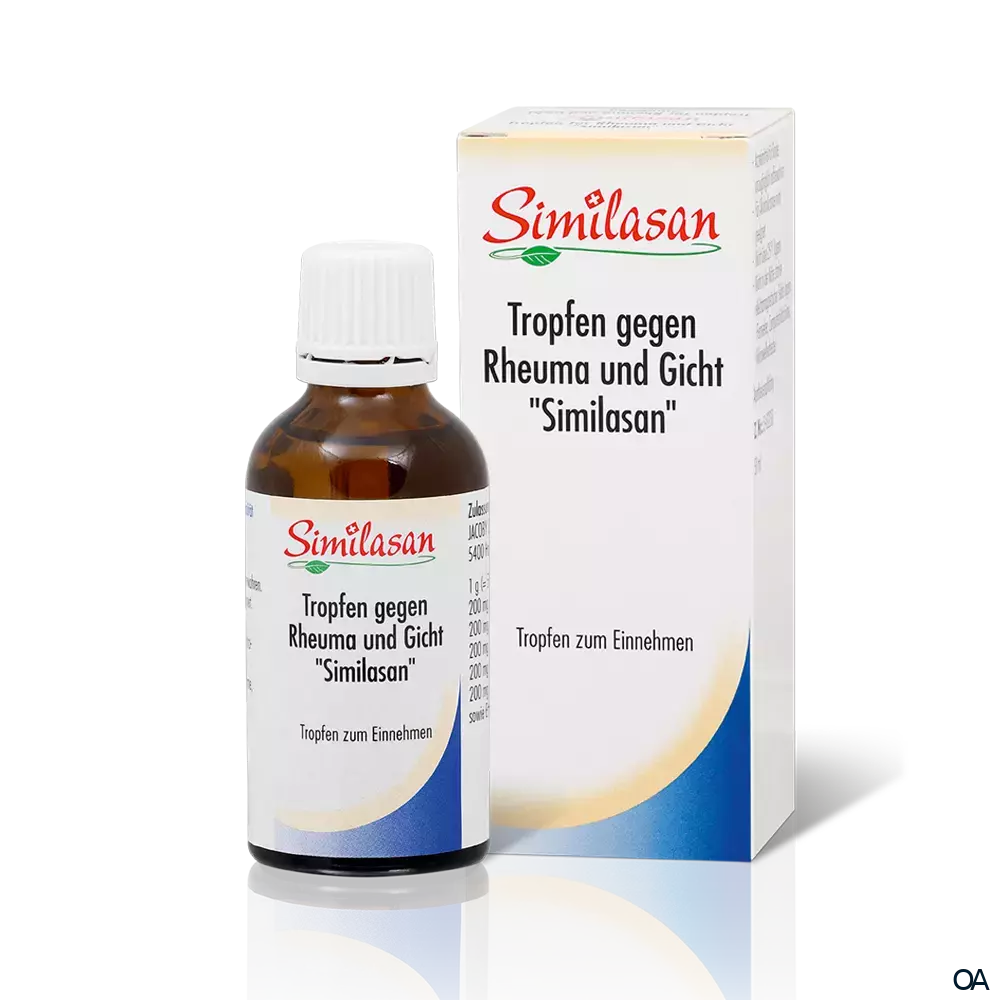 Similasan Tropfen gegen Rheuma und Gicht
