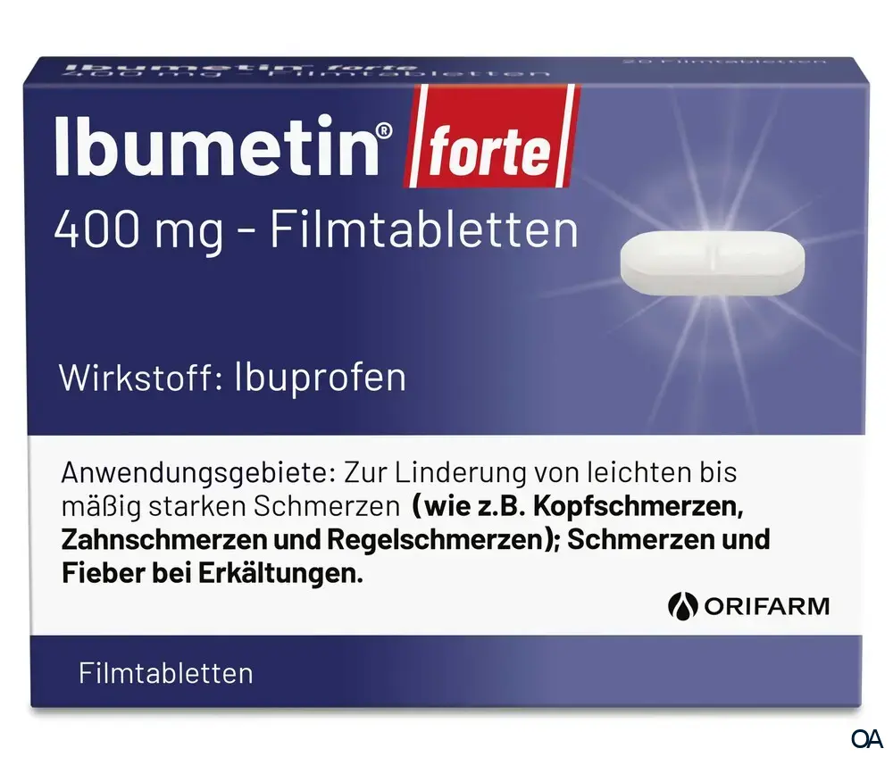 Ibumetin® forte 400 mg Filmtabletten