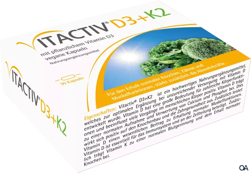 VITACTIV® D3 + K2 Kapseln VITACTIV® D3 + K2 Kapseln