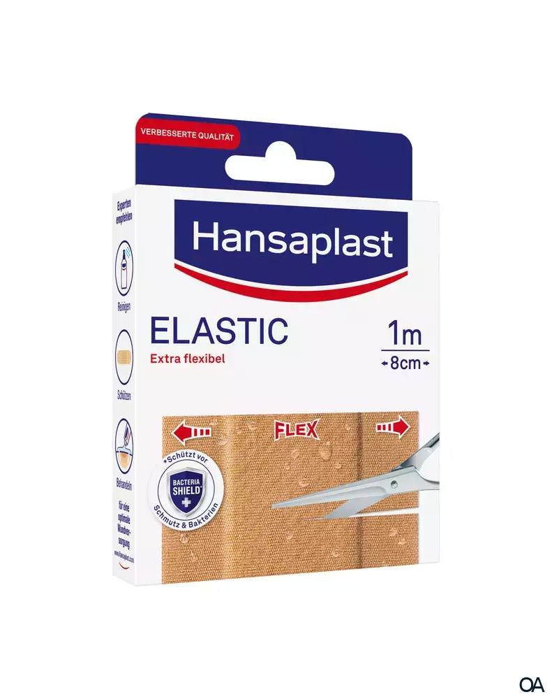 Hansaplast Elastic Pflaster 8cm x 1m