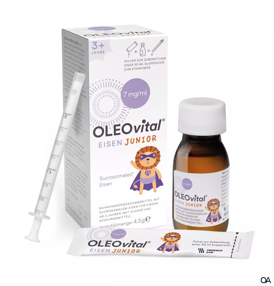 OLEOvital® Eisen Junior Tropfen OLEOvital® Eisen Junior Tropfen