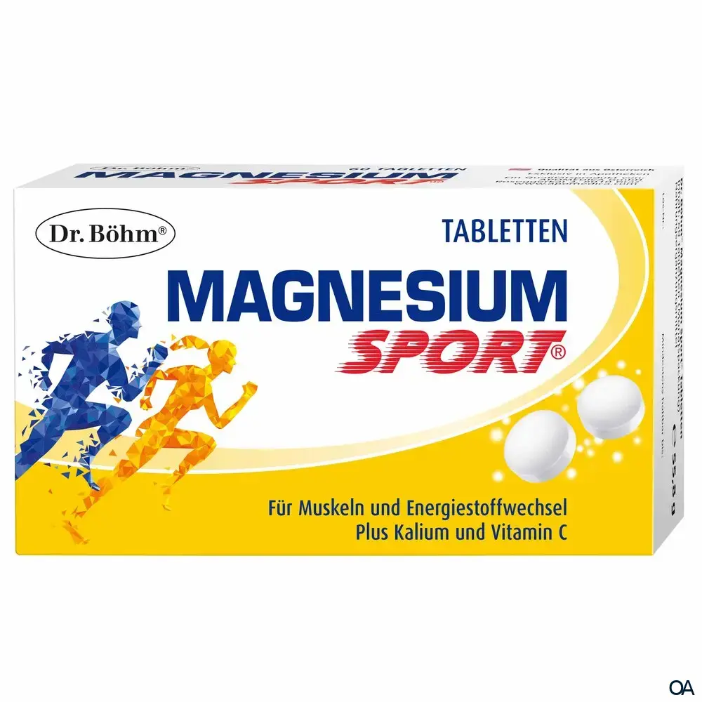 Dr. Böhm® Magnesium Sport® Tabletten Dr. Böhm® Magnesium Sport® Tabletten