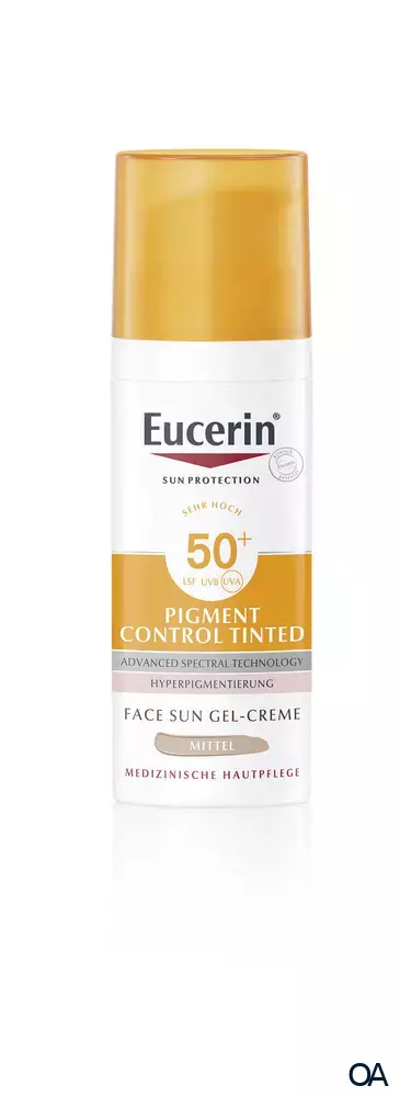 Eucerin® Pigment Control Tinted Face Sun Gel-Creme LSF 50+ Mittel