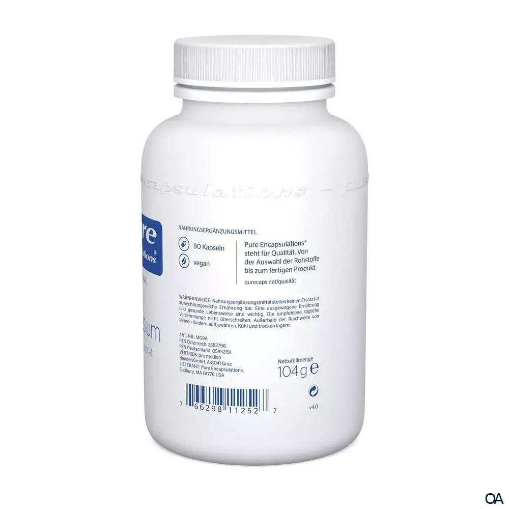 pure encapsulations® Magnesiumglycinat pure encapsulations® Magnesiumglycinat