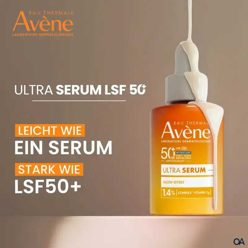 Avene Sonnenpflege Ultra Serum Glow Effekt LSF 50+