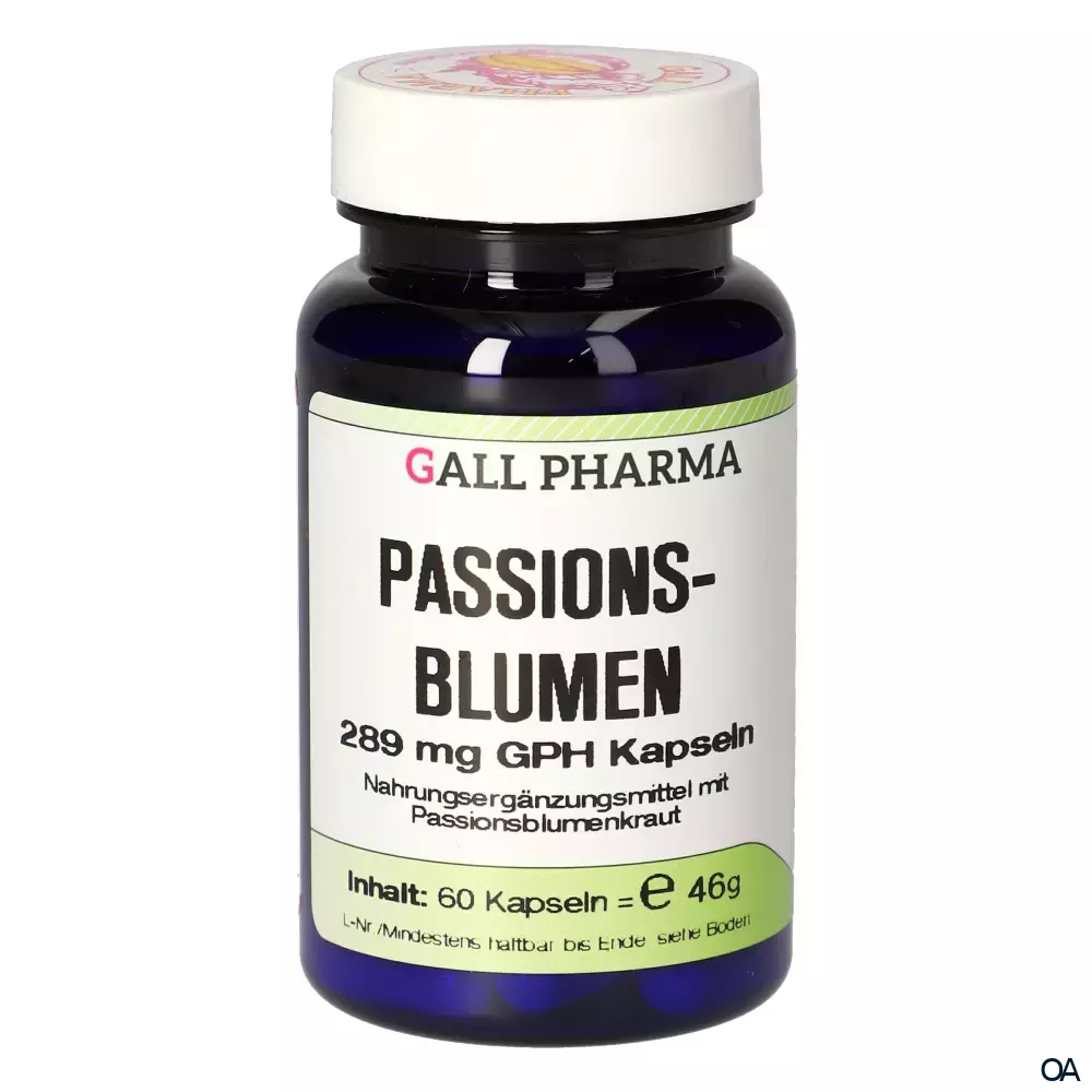 Gall Pharma Passionsblumen 289 mg Kapseln Gall Pharma Passionsblumen 289 mg Kapseln