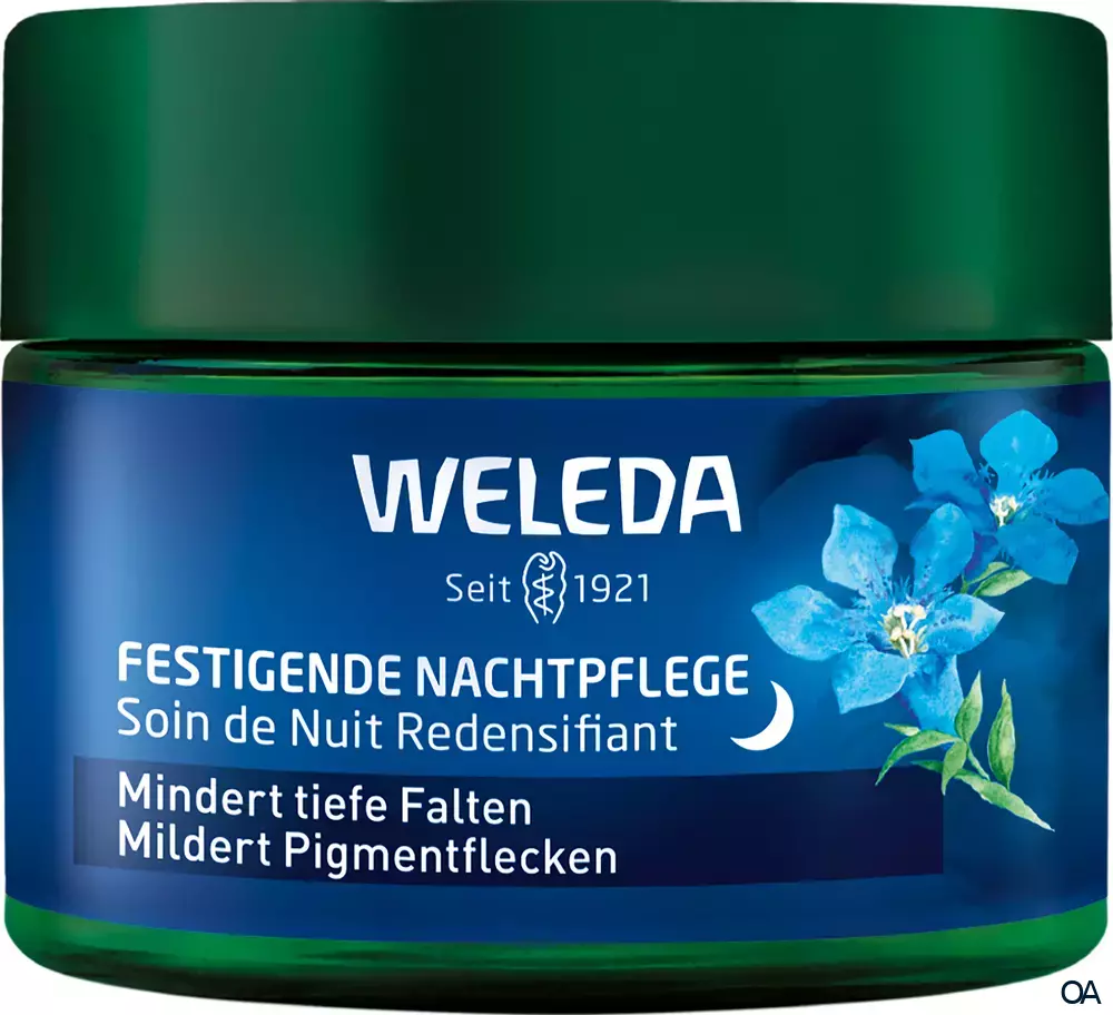 Weleda Festigende Nachtpflege Blauer Enzian & Edelweiß Weleda Festigende Nachtpflege Blauer Enzian & Edelweiß