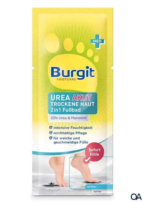Burgit Footcare Urea Akut 2in1 Fußbad