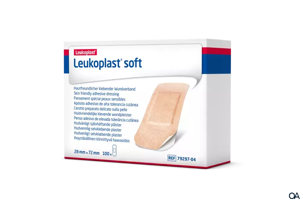 Leukoplast® Soft Injektionspflaster 28x72mm Leukoplast® Soft Injektionspflaster 28x72mm