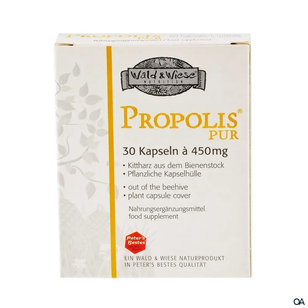 Wald & Wiese Propolis pur Kapseln Wald & Wiese Propolis pur Kapseln
