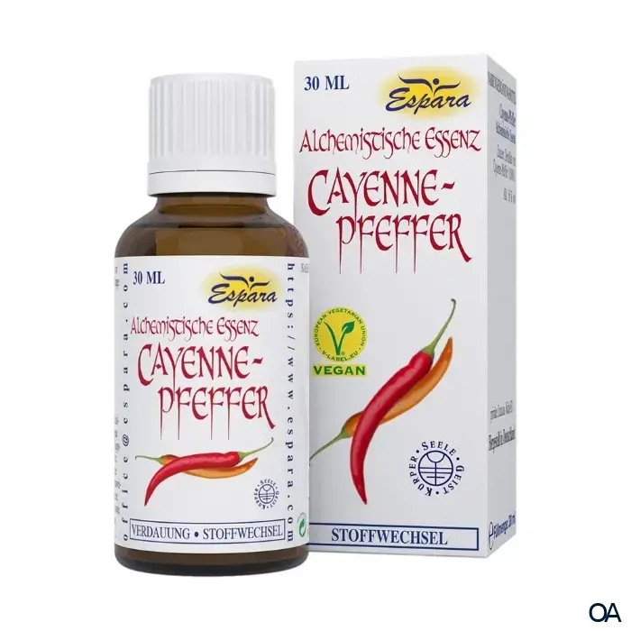 Espara Cayenne-Pfeffer Alchemistische Essenz - für Energie und innere Wärme Espara Cayenne-Pfeffer Alchemistische Essenz - für Energie und innere Wärme