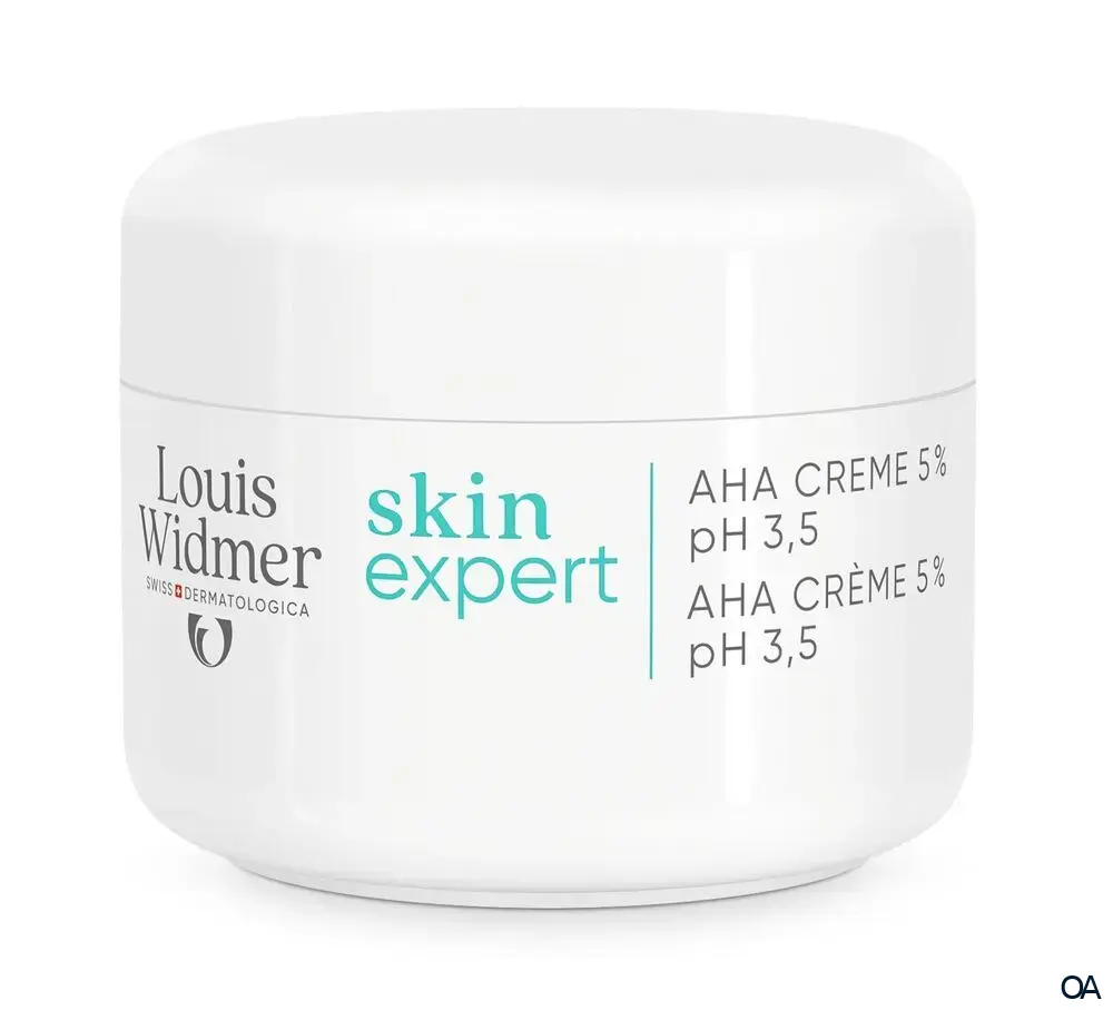 Louis Widmer skinexpert AHA Creme 5 % pH 3,5 - ohne Parfum Louis Widmer skinexpert AHA Creme 5 % pH 3,5 - ohne Parfum