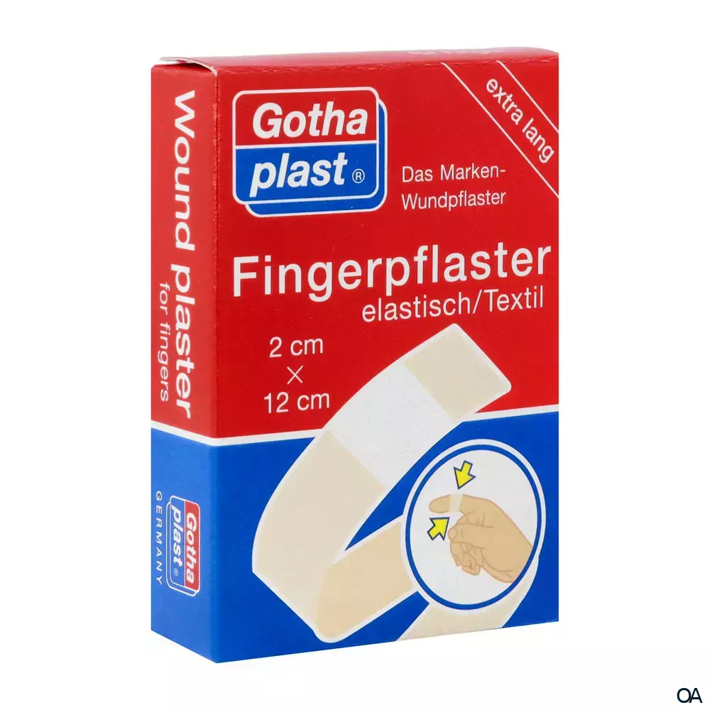 Gothaplast® Fingerpflaster elastisch/Textil 2 x 12 cm