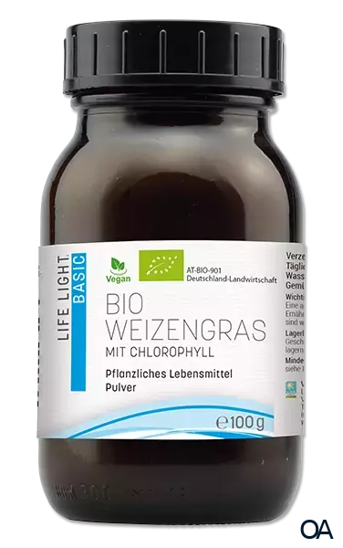 Life Light Basic Bio Weizengras Pulver Life Light Basic Bio Weizengras Pulver