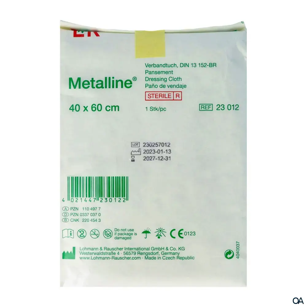 Metalline® Verbandtuch steril 40 x 60 cm