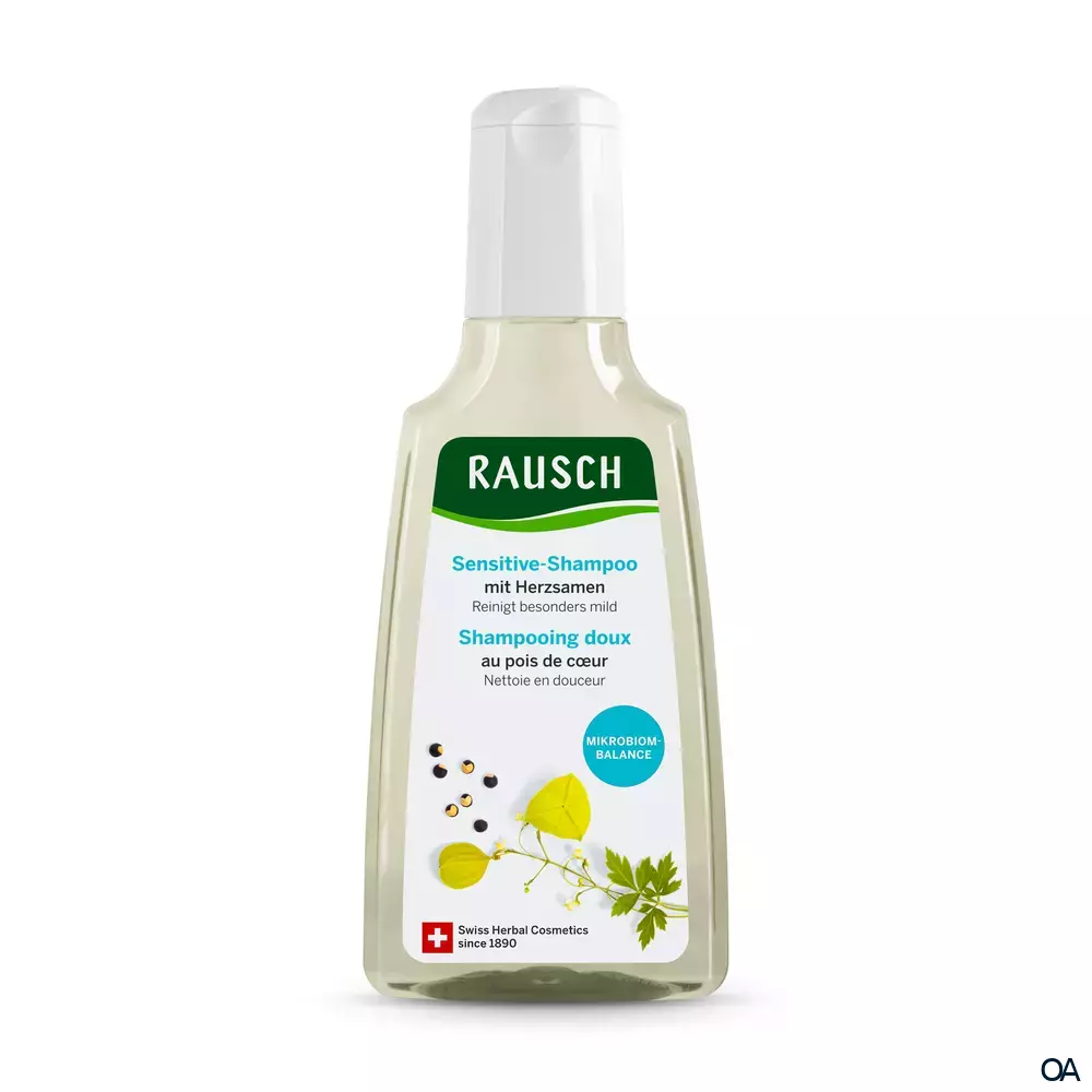 RAUSCH Sensitive-Shampoo mit Herzsamen