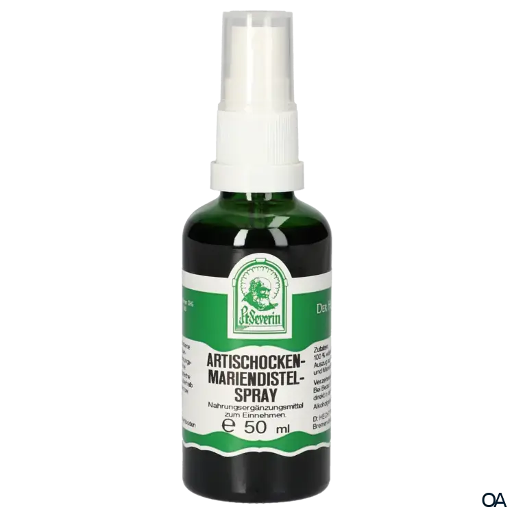 Pater Severin Artischocken-mariendistel Spray