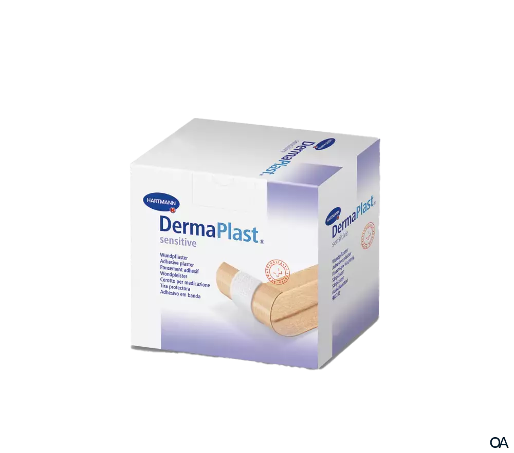 DermaPlast® sensitive Wundpflaster 8 cm x 5 m