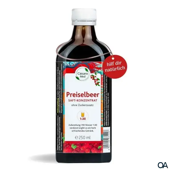 Caesaro Med Preiselbeer Konzentrat 1:30