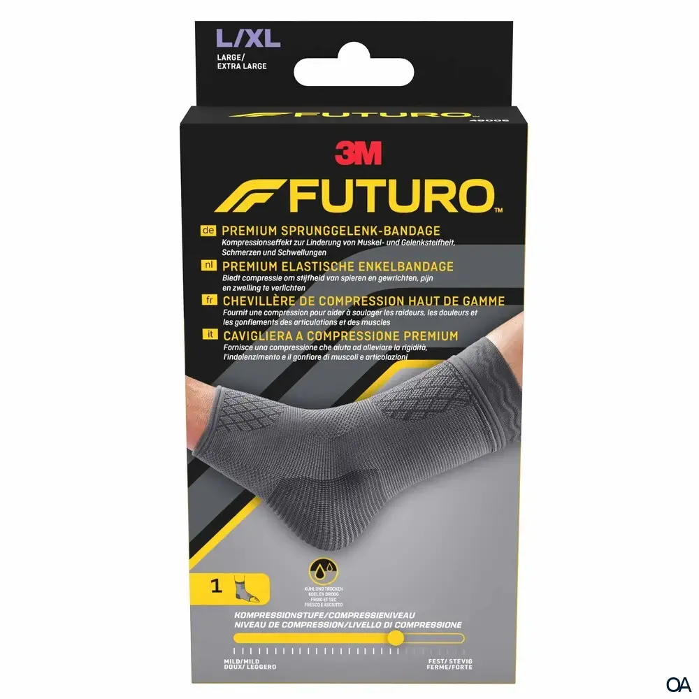 FUTURO™ Premium Sprunggelenk-Bandage, Large/Extra Large