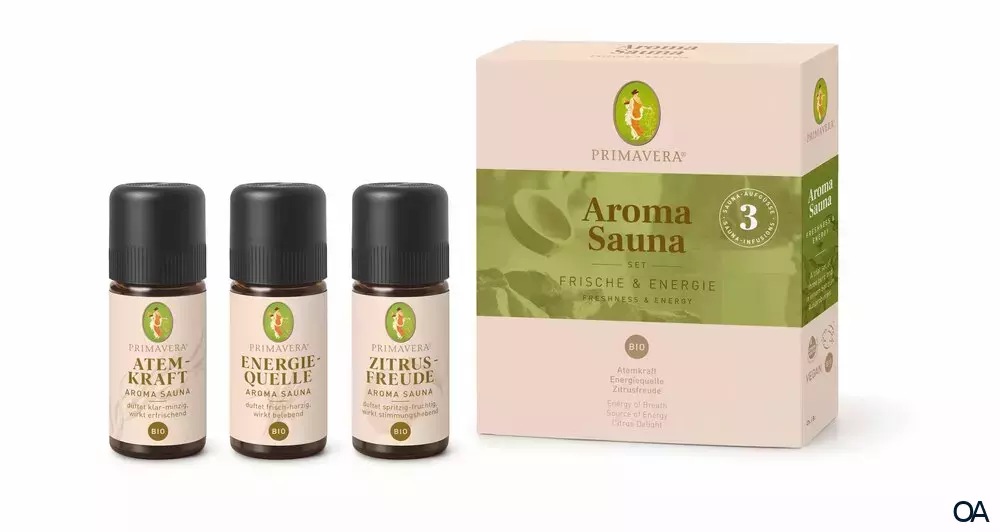 Primavera Set Aroma Sauna Frische & Energie Primavera Set Aroma Sauna Frische & Energie