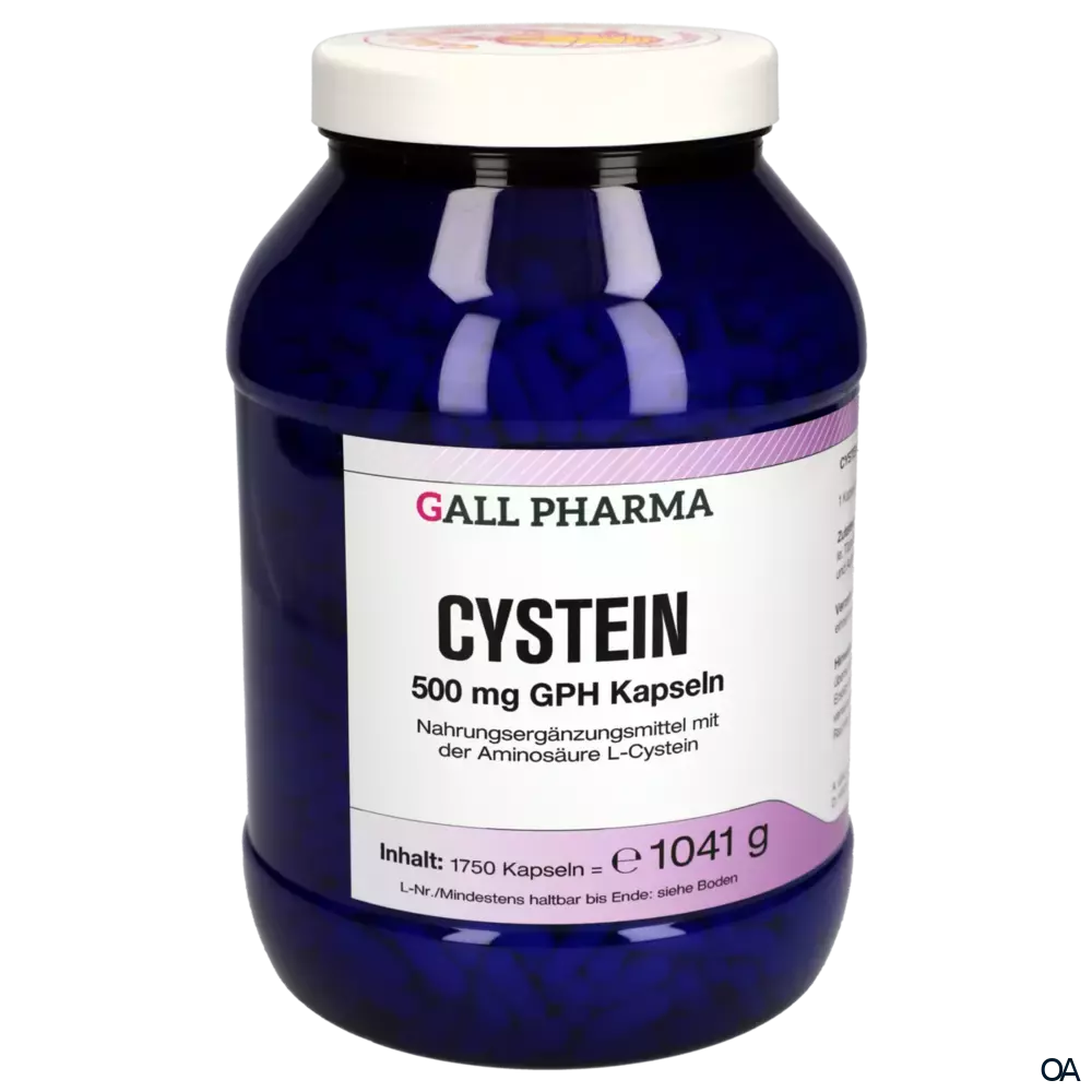 Gall Pharma Cystein 500 mg Kapseln Gall Pharma Cystein 500 mg Kapseln