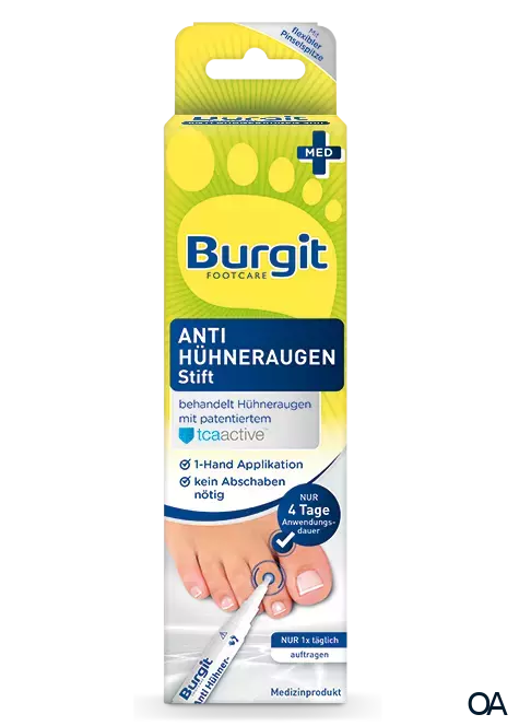 Burgit Footcare Anti Hühneraugen Stift Burgit Footcare Anti Hühneraugen Stift