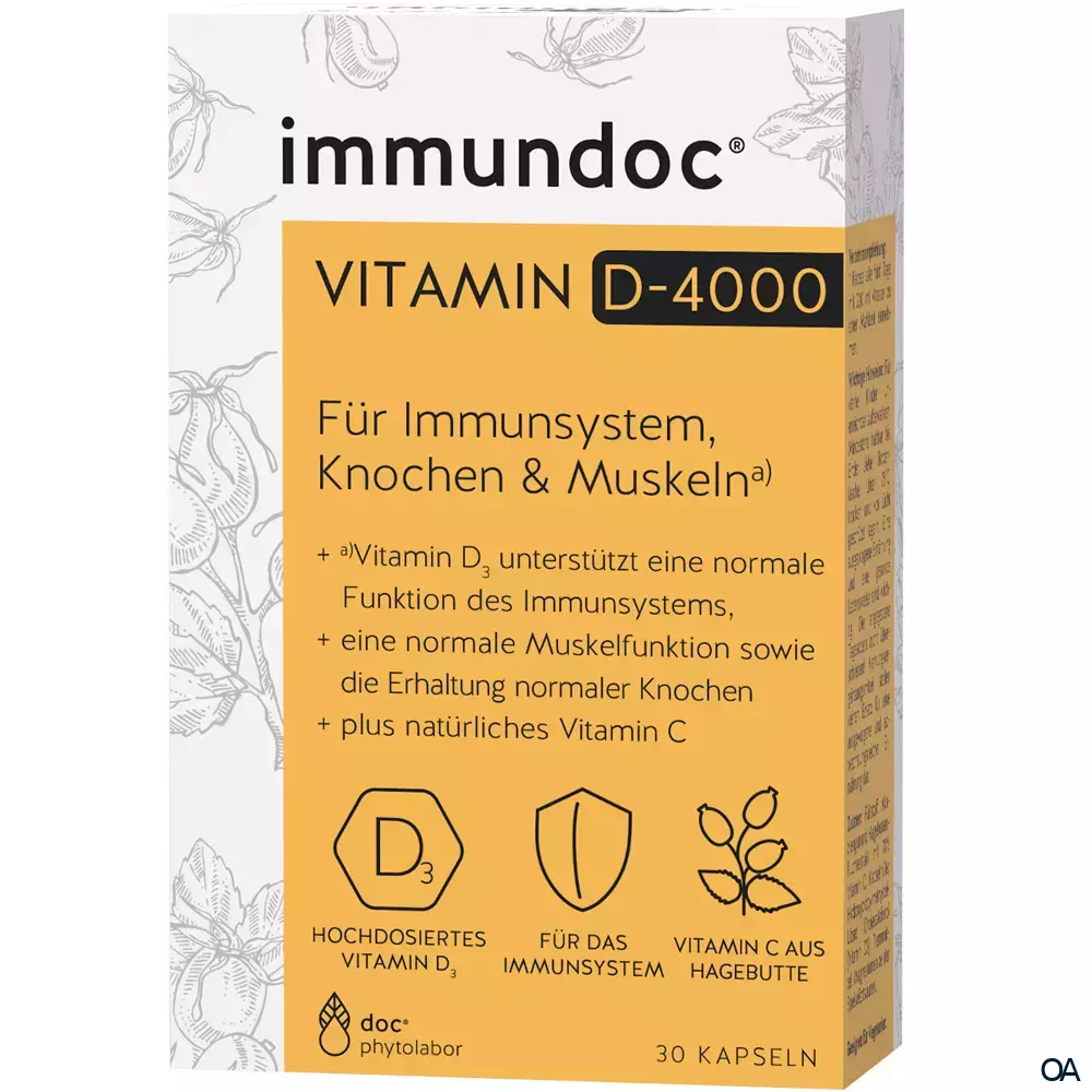 immundoc® VITAMIN D-4000 Kapseln