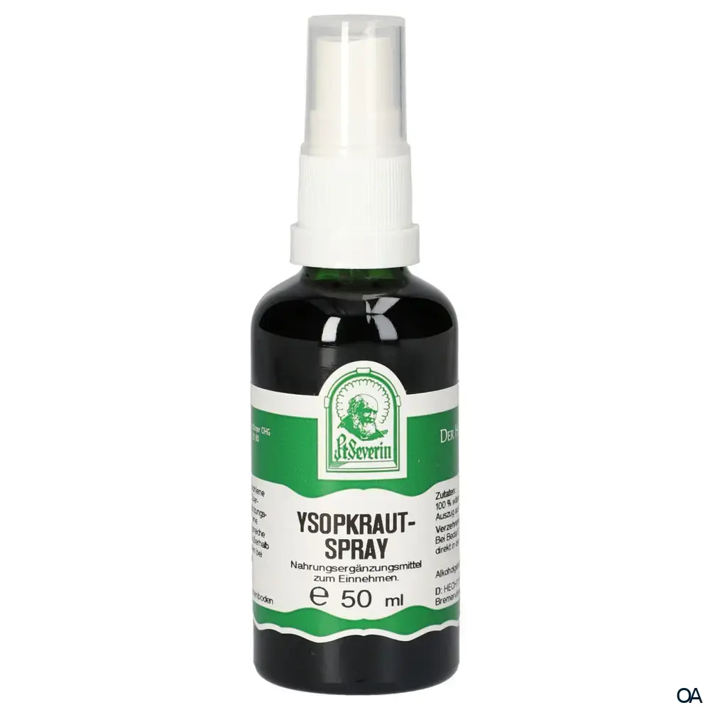 Pater Severin Ysopkraut Spray Pater Severin Ysopkraut Spray