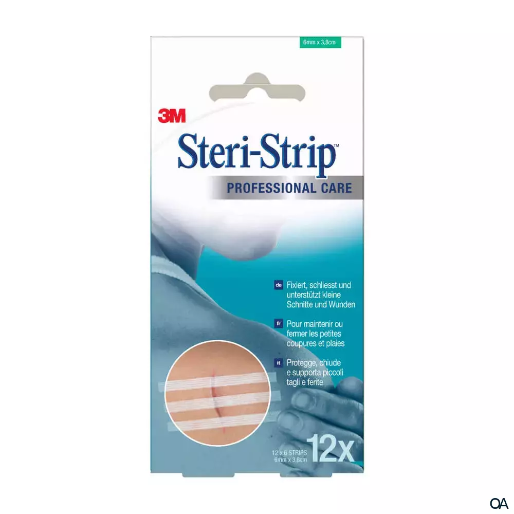 3M Steri-Strip™ Wundverschlussstreifen, 1542NP-12, 6 x 38 mm
