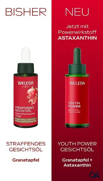 Weleda Youth Power Gesichtsöl - Granatapfel
