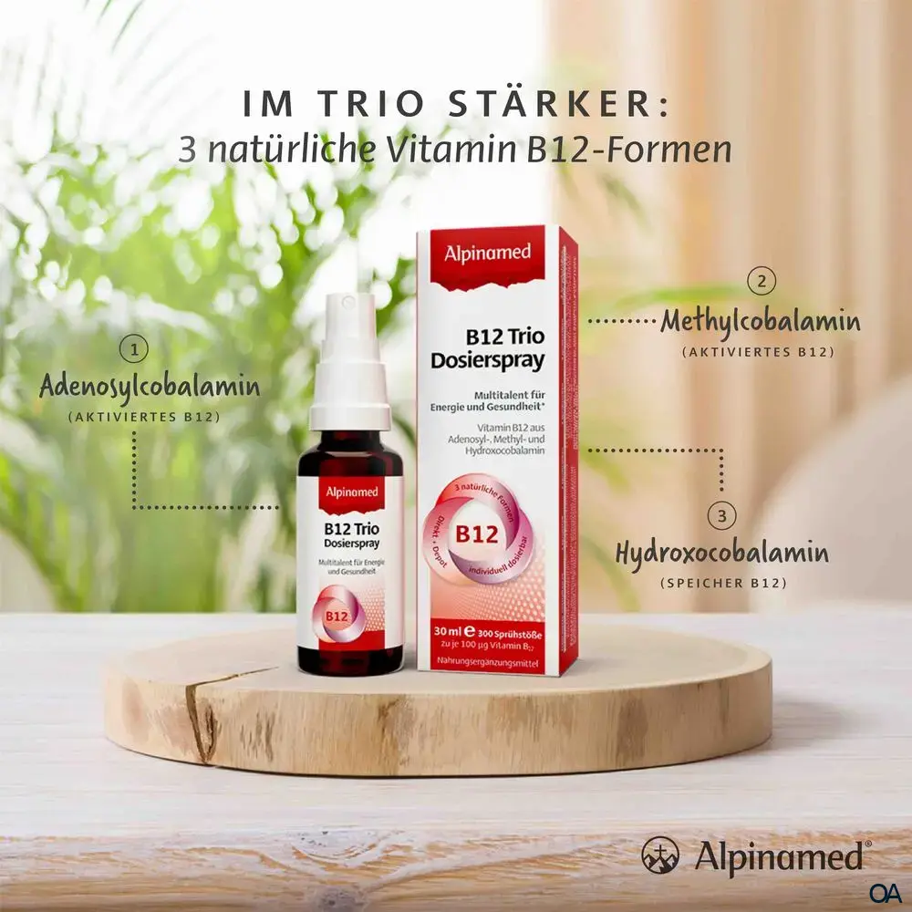 Alpinamed® B12 Trio Dosierspray Alpinamed® B12 Trio Dosierspray