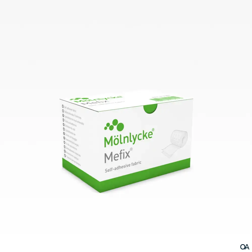 Mölnlycke Mefix® selbstklebendes Fixiervlies Rolle, 2,5 cm X 10 m