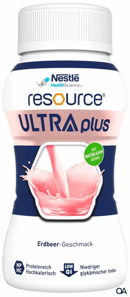 Resource® ULTRA plus High Protein Erdbeere Trinknahrung 200 ml