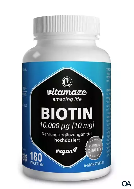 Vitamaze Biotin 10 mg Tabletten